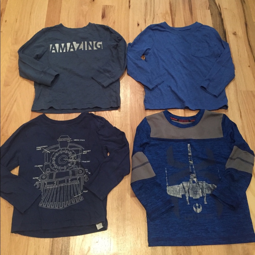 Toddler Boy Assorted Long Sleeve Shirts